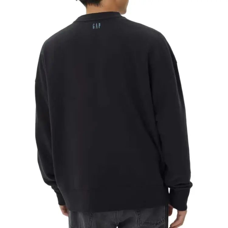 GAP x AFANDA,LIANMINGKUAN Sweatshirt Unisex Black-2