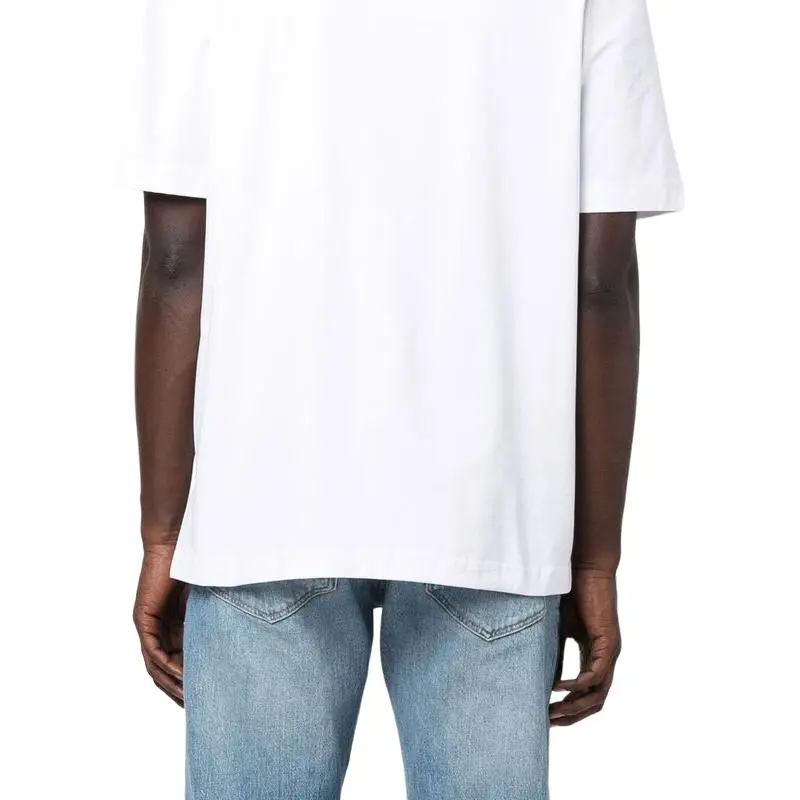 HUGO BOSS Logo Printed Crewneck T Shirt-4