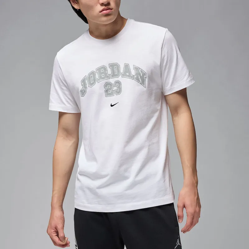 Jordan BRANDMJ MVP SS25 T Shirt Unisex White-2