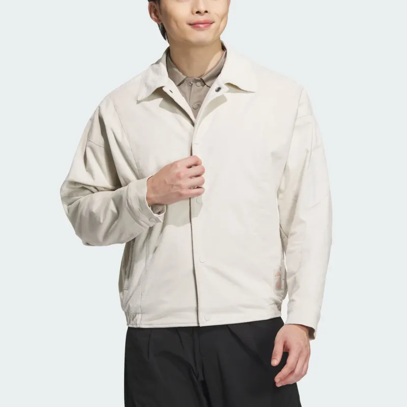 Adidas Martial Arts Collection Cord FW24 Jackets Coats Men's Talc-1