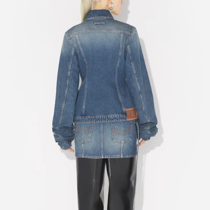 Jean Paul Gaultier Denim Jackets Women's Blue-2