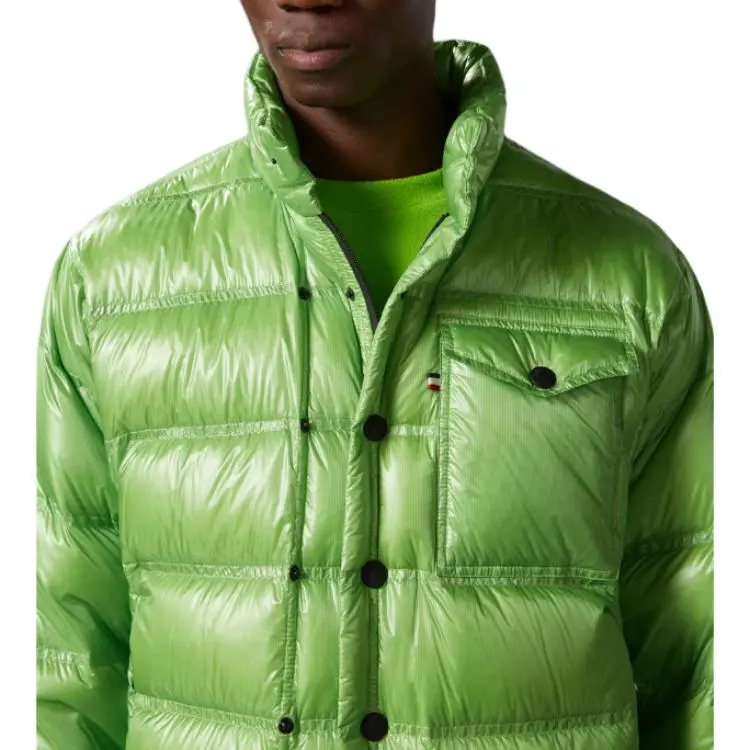 Moncler Grenoble Buttoned Long Sleeved Coat-4