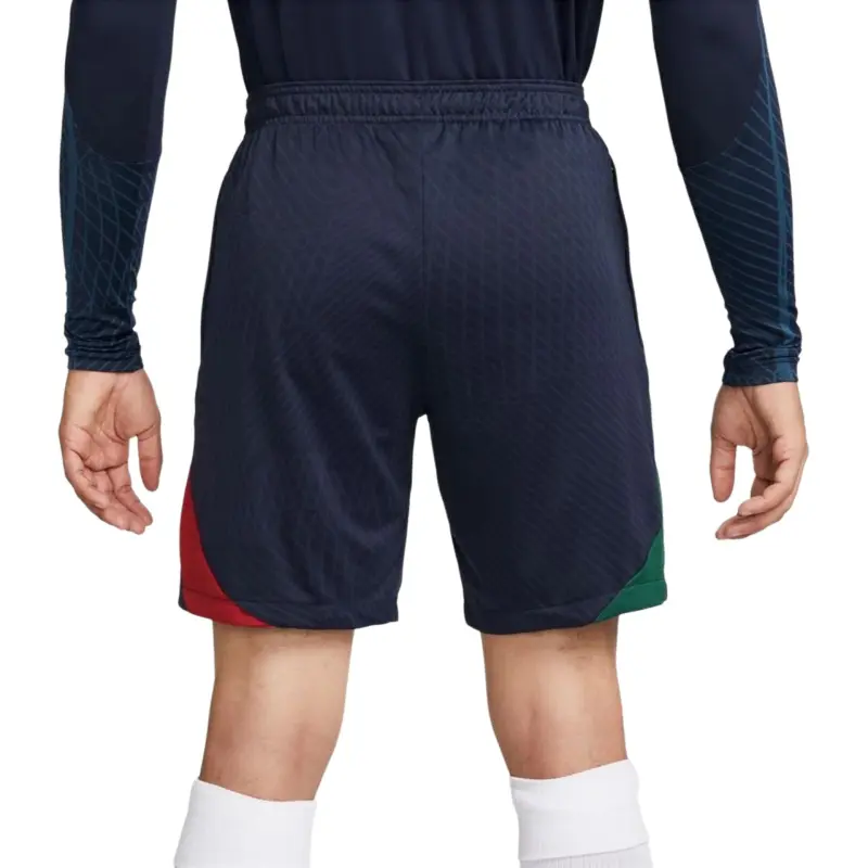 Nike Dri Fit Soccer Bottoms Men's Obsidian/Canyon Green/Pepper Red-1