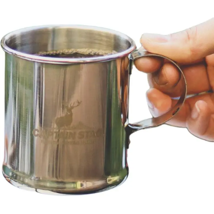 CAPTAIN STAG Outdoor Water Equipment 310ml Camping Stainless Steel-1