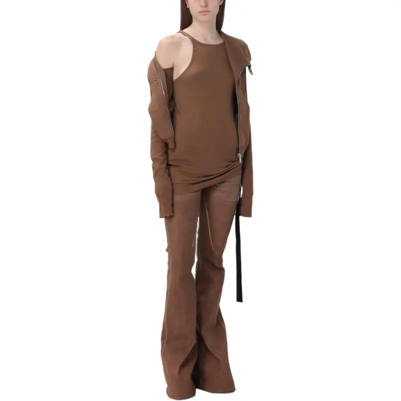 Rick Owens DRKSHDW Rick Owens Raw Cut Hem Sleeveless Tank Top-4