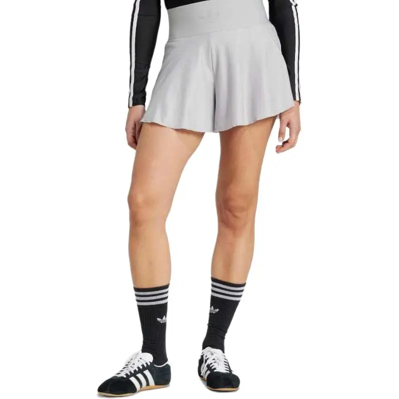 Adidas Originals SS25 Casual Shorts Women's Light Gray-2