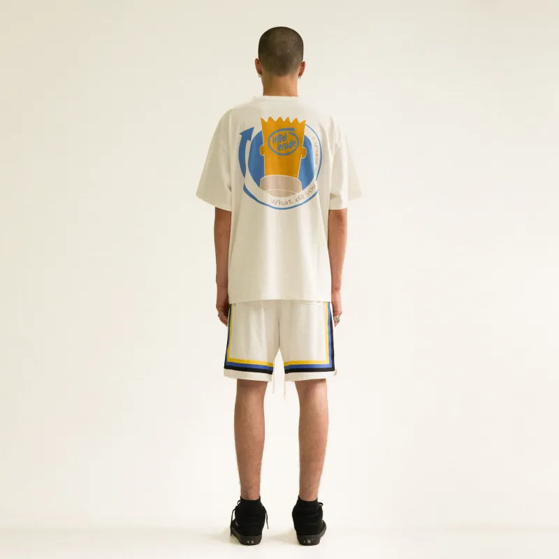 False Perception T Shirt Unisex White-3
