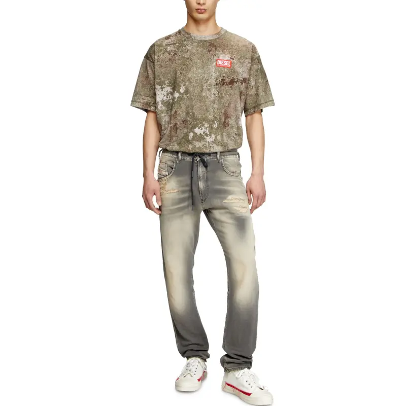 DIESEL 2032 D Krooley B Distressed Jeans-3