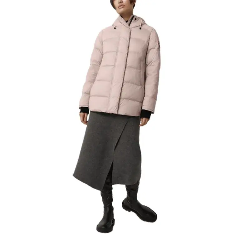 Canada Goose Logo Patch Hooded Jacket-2
