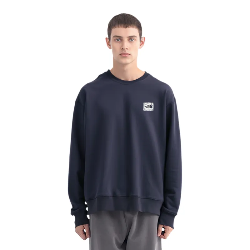 THE NORTH FACE Sweatshirt Fall Unisex Dark Blue-2