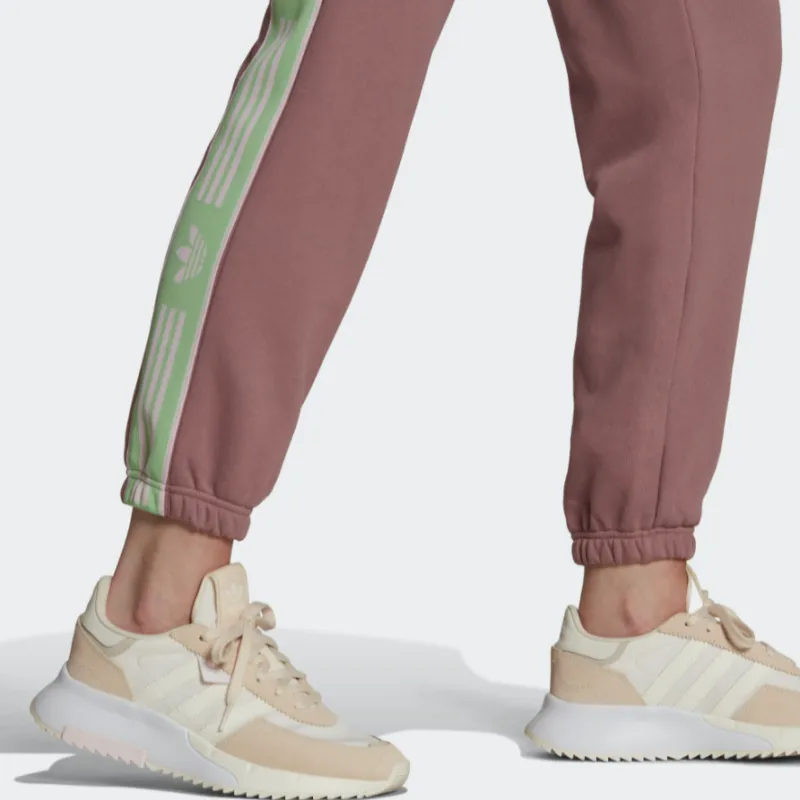 Adidas Knitted Sweatpants Women's Red-1