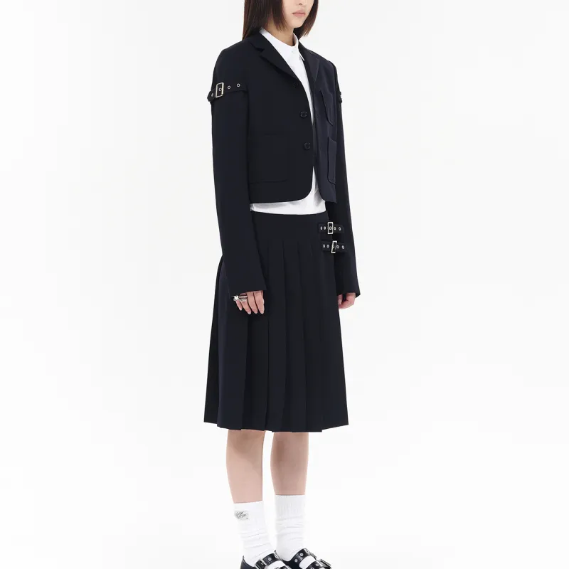 WE11DONE Belted Blazer-2