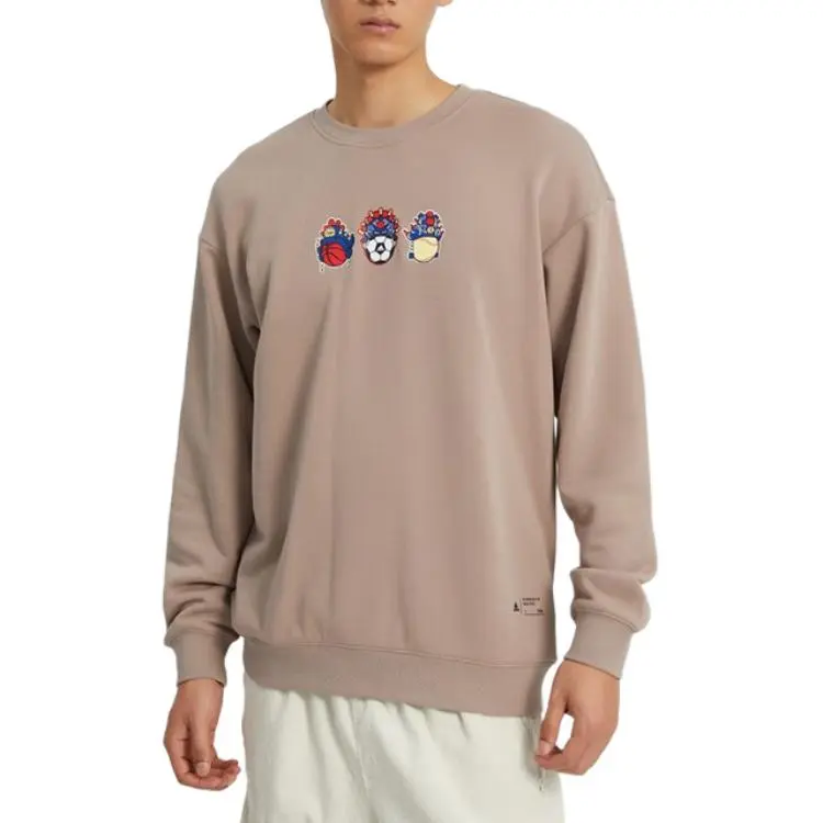 Adidas Sweatshirts Unisex Brown-2