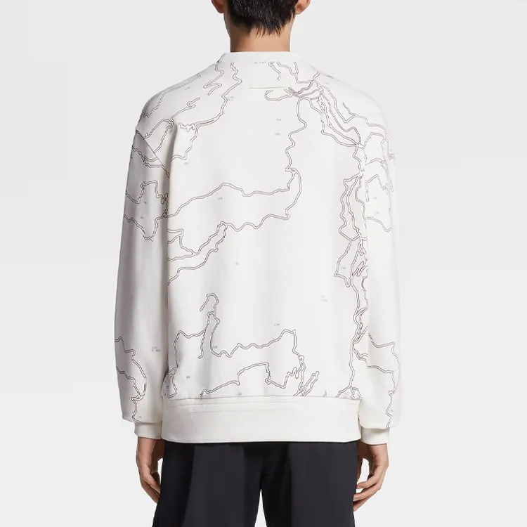 Ermenegildo Zegna X Norda Graphic Printed Crewneck Sweatshirt-2