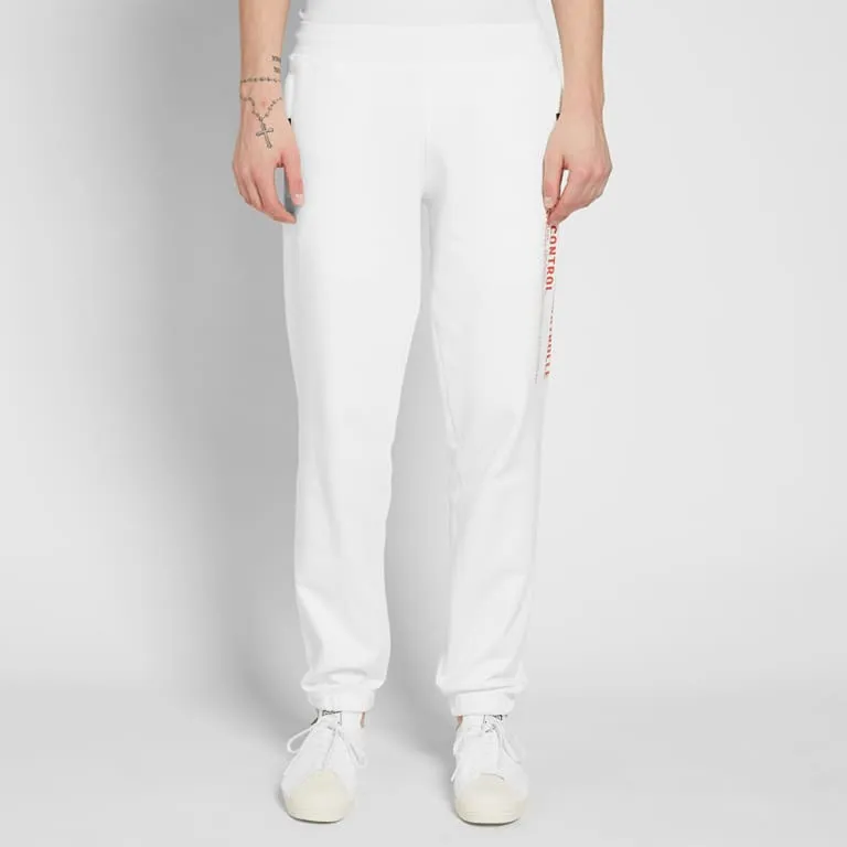 Adidas Originals Knitted Sweatpants Men White-1
