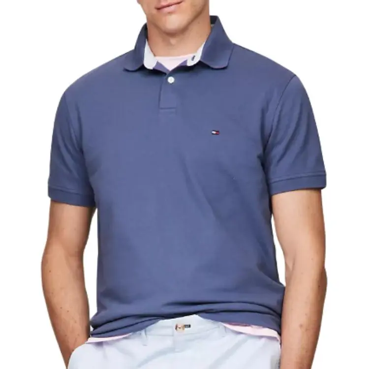 Tommy Hilfiger Polo Shirt Men's Blue-3