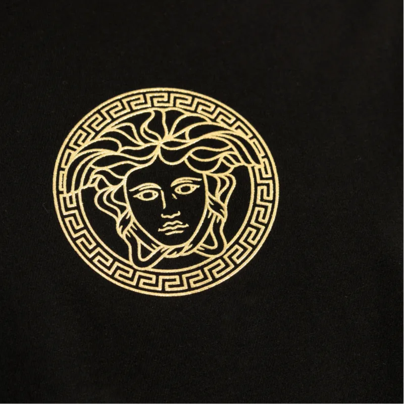 VERSACE Medusa Printed Crewneck T Shirt-4