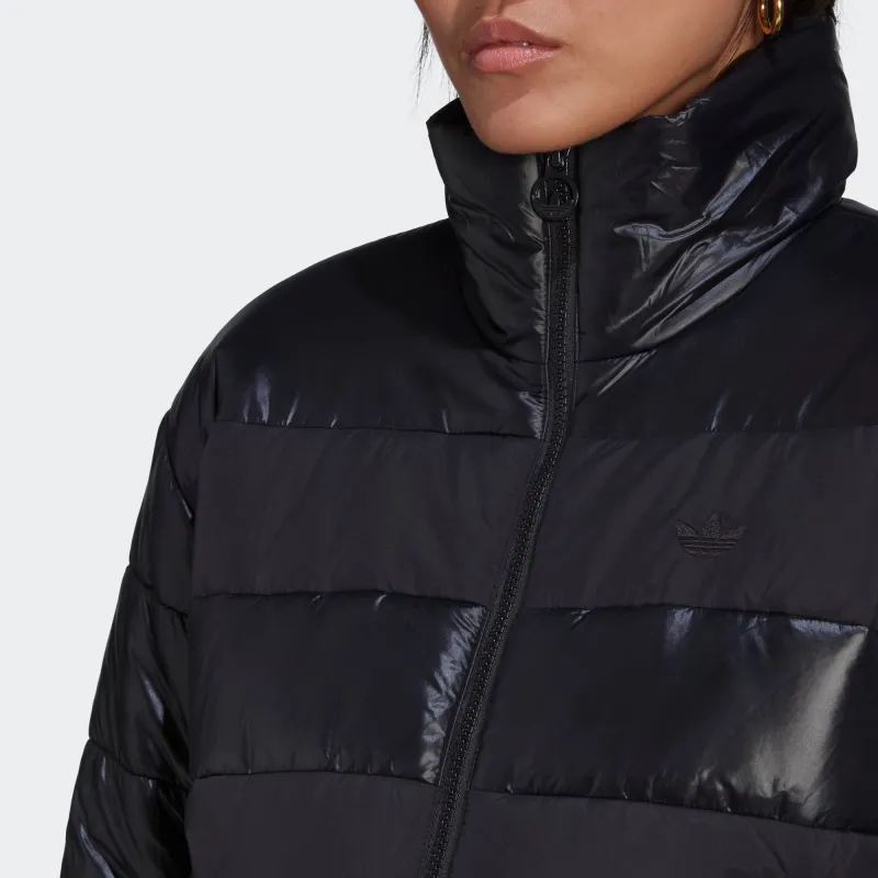 Adidas Blocked Jacket Puffer Jacket Women's Black-2