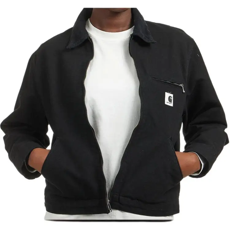 Carhartt WIP W' OG Detroit Jacket Jackets Coats Women's Black-3