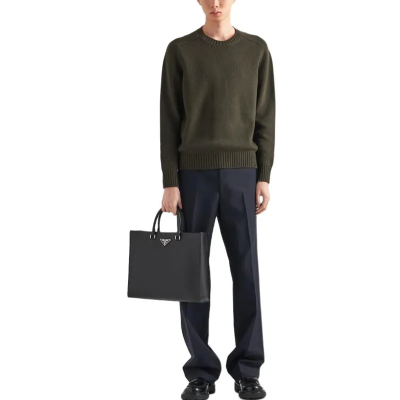 PRADA Sweater Men's Olive Green-2