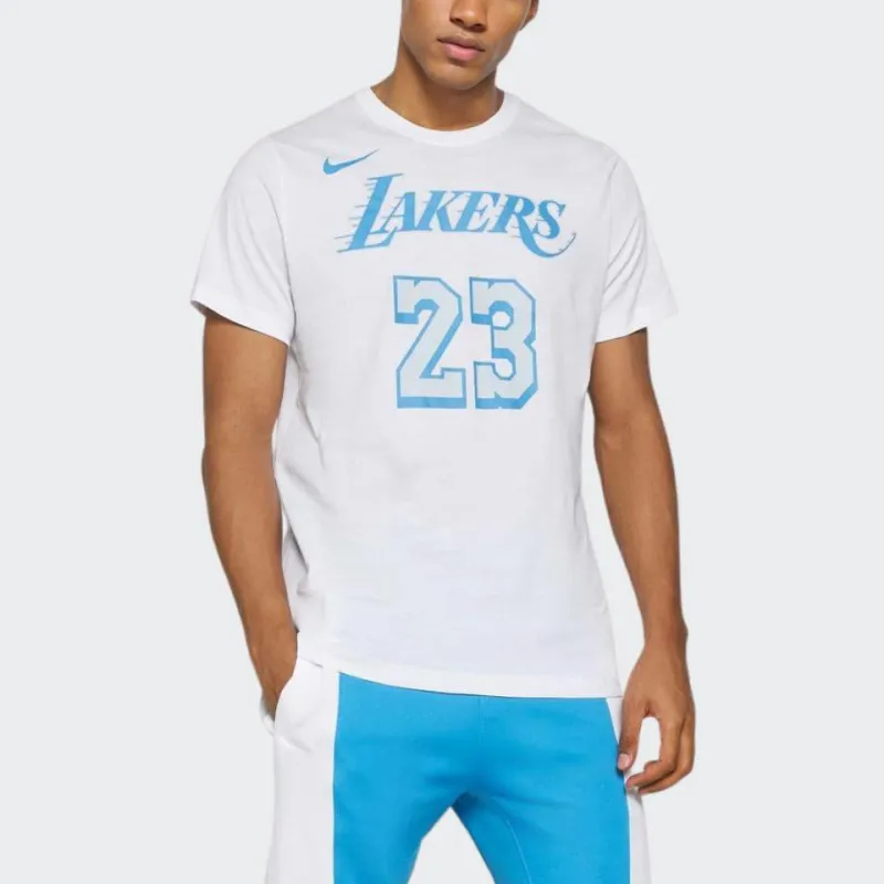 Nike T Shirts Men White-2