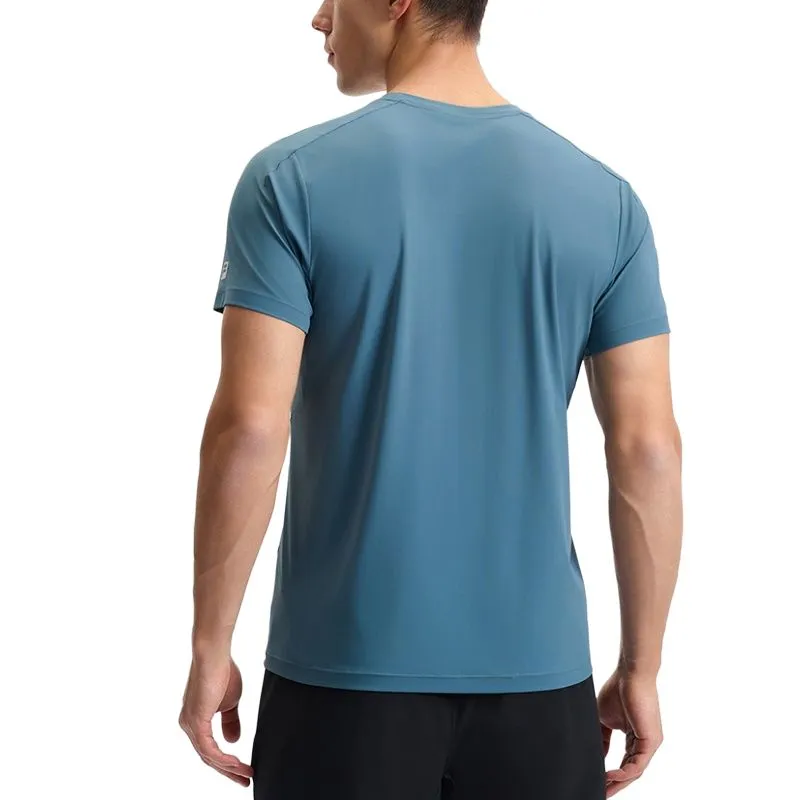 FILA AthleticsFitness Collection T Shirt Men's Blue Duck Edge DB-4