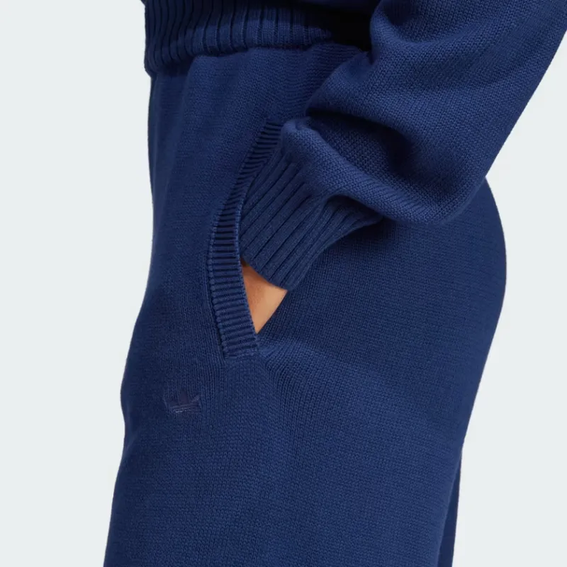 Adidas Essentials W Cotton Knitted Trousers-4