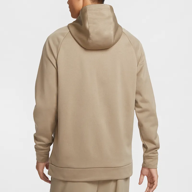 Nike SwooshTherma-FIT Sweatshirt Men's Khaki/Black-1