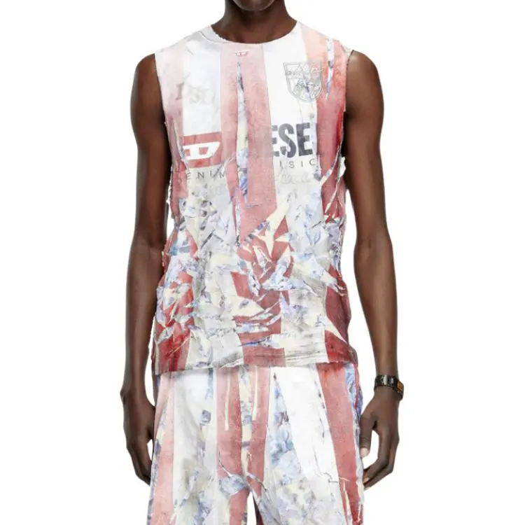 DIESEL T Per Stripe Tank Top-3