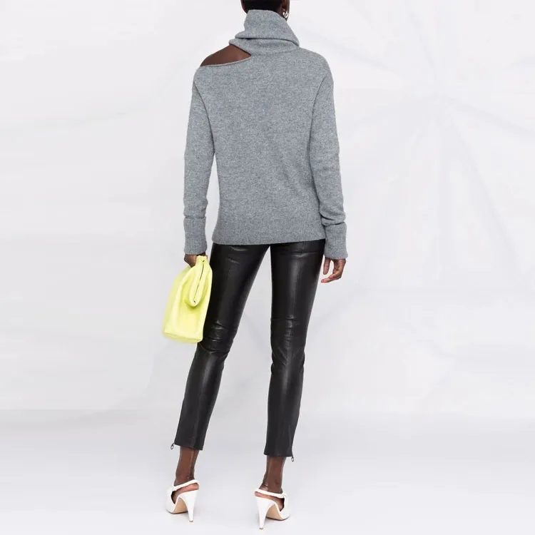 Ferragamo Cropped Leather Leggings-2