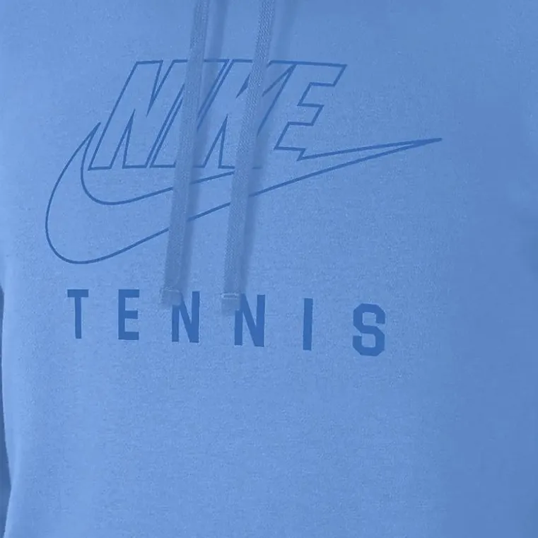Nike Swoosh Club Fleece Men's Tennis Pullover Hoodie-1