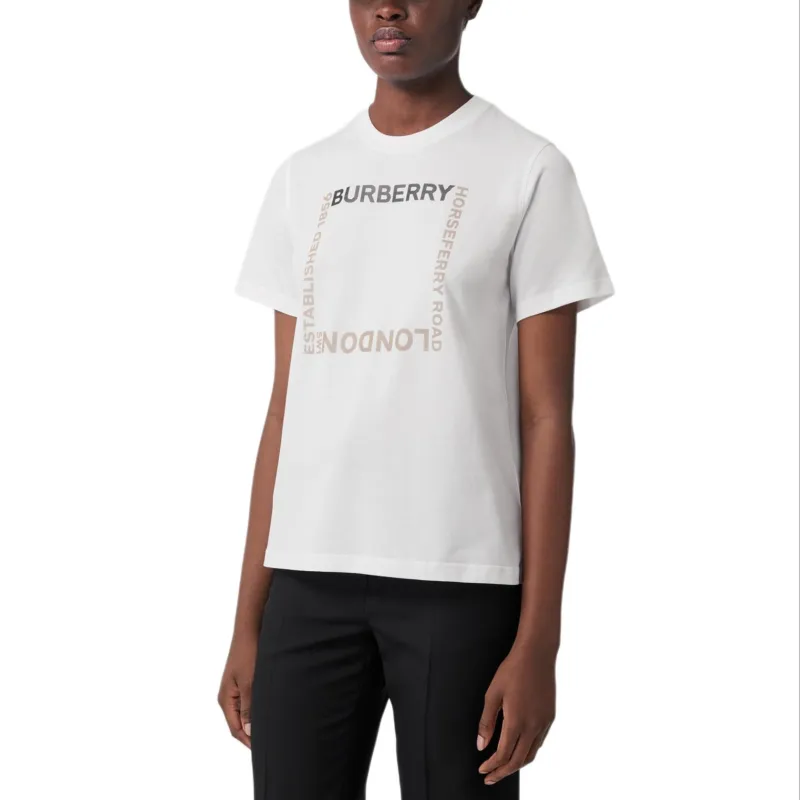 Burberry SS22 T Shirt Unisex White-2