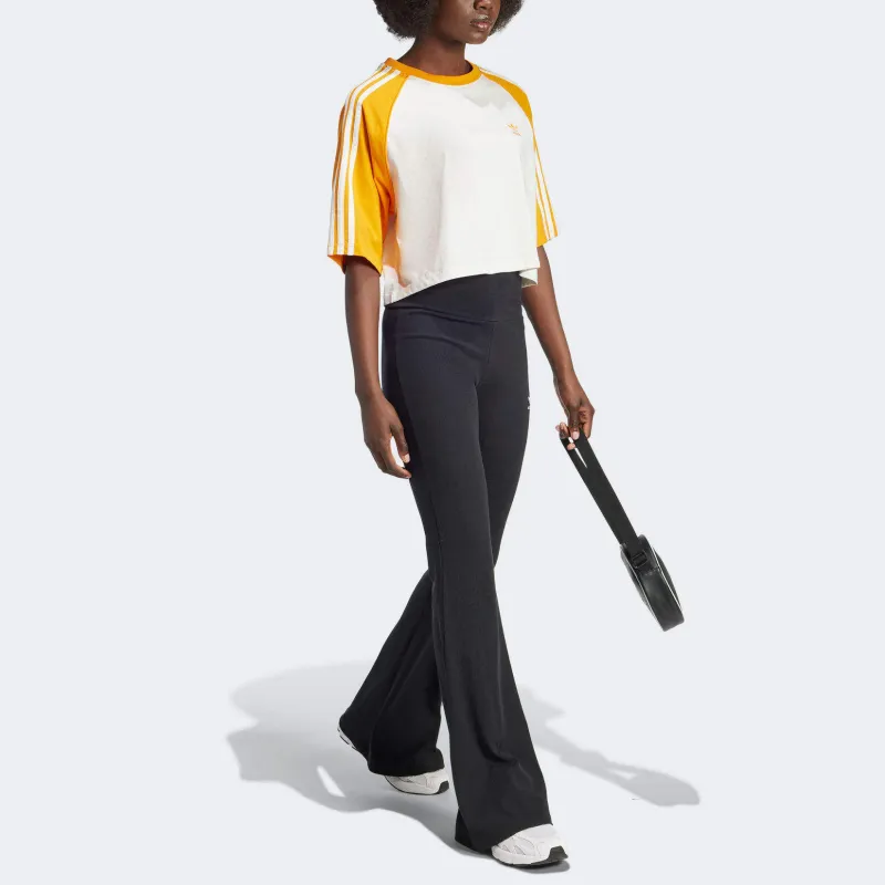 Adidas Originals ADICOLOR SST T Shirt Women's Yellow-2