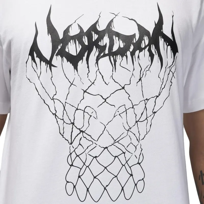 Jordan Dri FIT Sport T Shirt Men's White-4