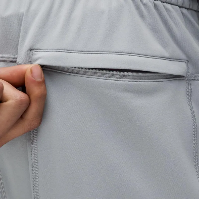 Lululemon Soft Jersey Knitted Sweatpants Men's Rhinoceros Gray-4