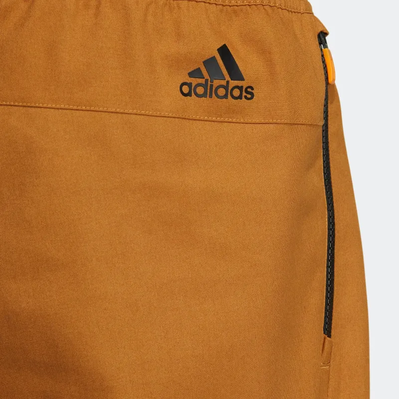 Adidas Casual Pants Men Brown-4