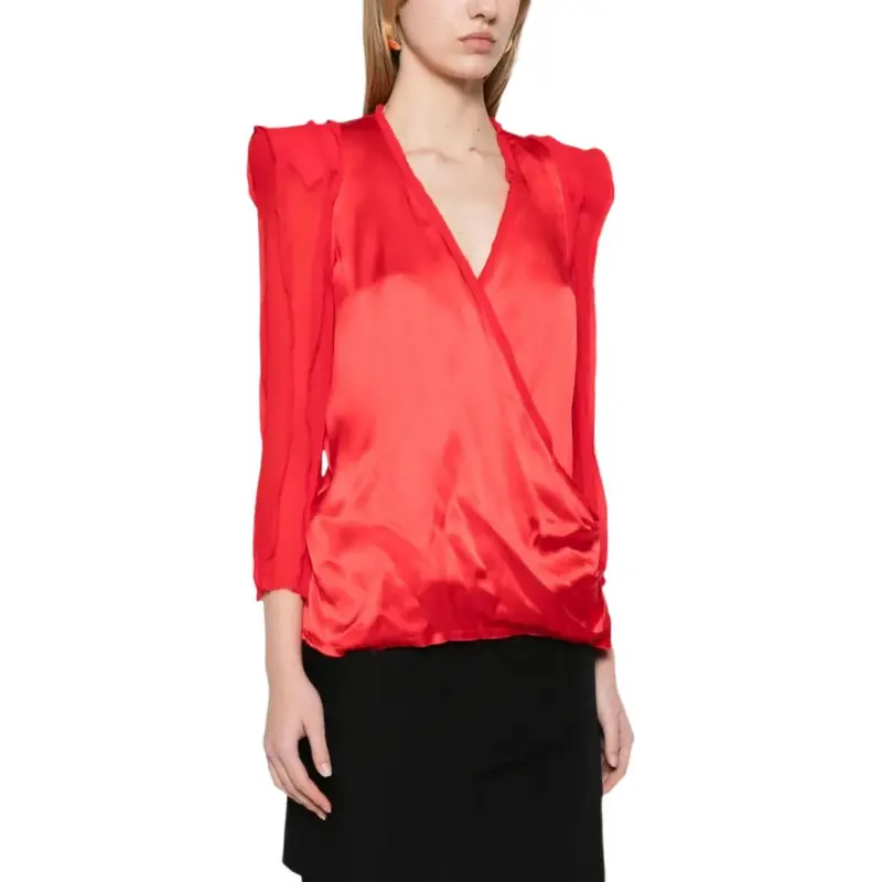 BALMAIN Shoulder pad Blouse-3