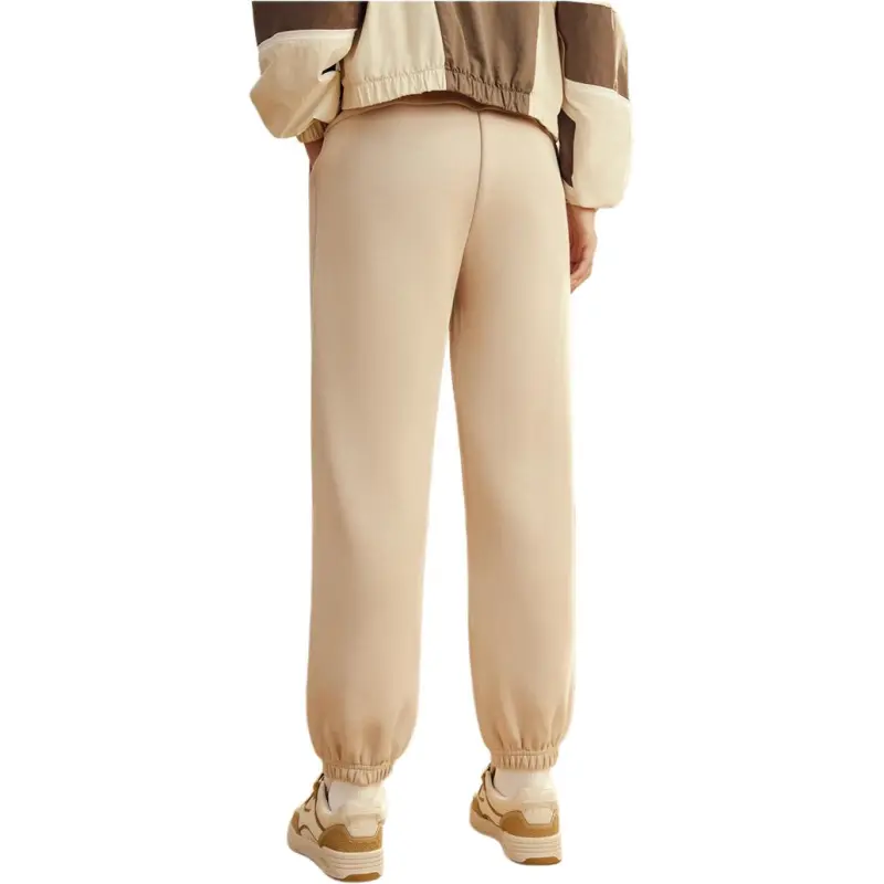 Anta Life Collection Knitted Sports Pants Women's Buckwheat Gray-3