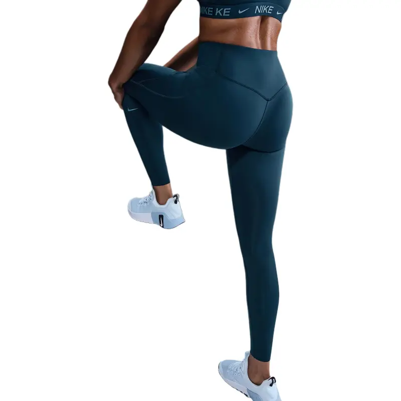 Nike Universa Women's Medium Support High Waisted Full Length Leggings With Pockets-3
