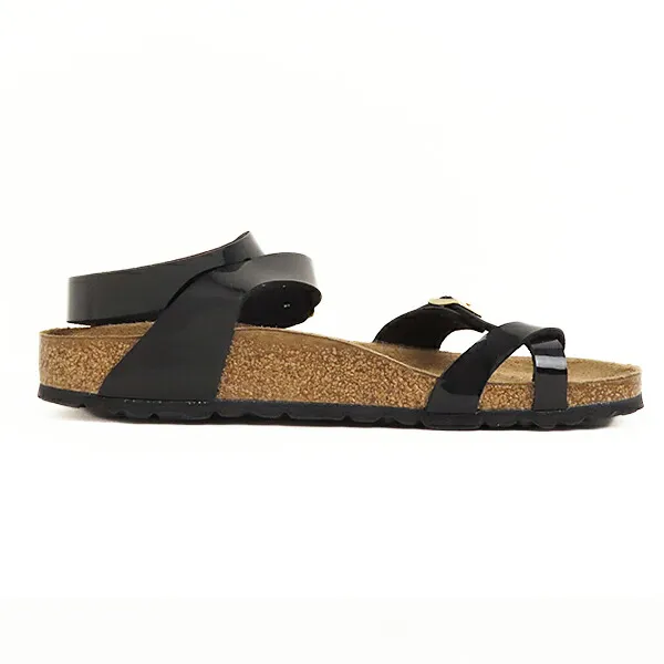 Birkenstock Yara One Strap Sandals Women's Black-5