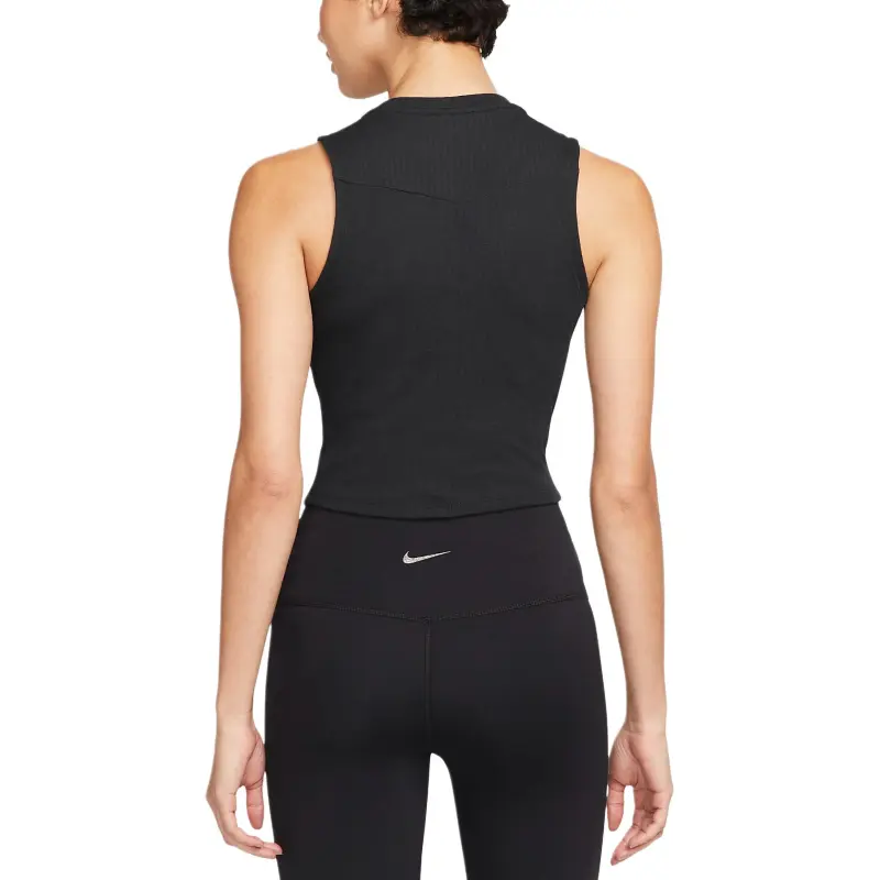 Nike YOGA DRI-FIT Sport Vests Women's Black/Iron Gray-1