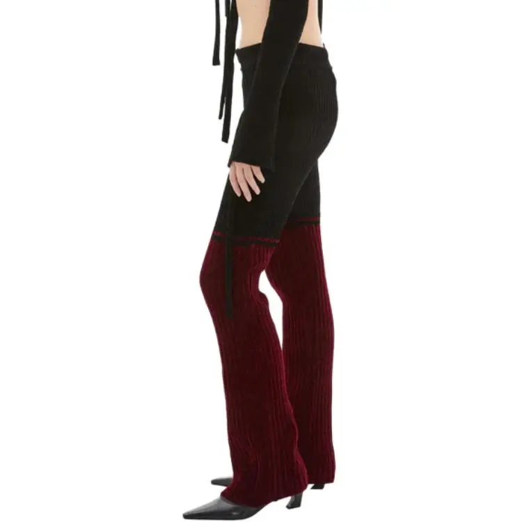 Ottolinger Knit Pants 'Red'-2