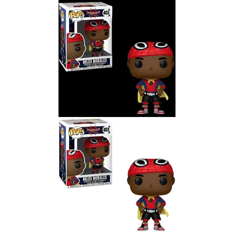 Funko Spider Man POP! Collection Marvel Animation Parallel Universe Miles Morales Chibi Figures-3