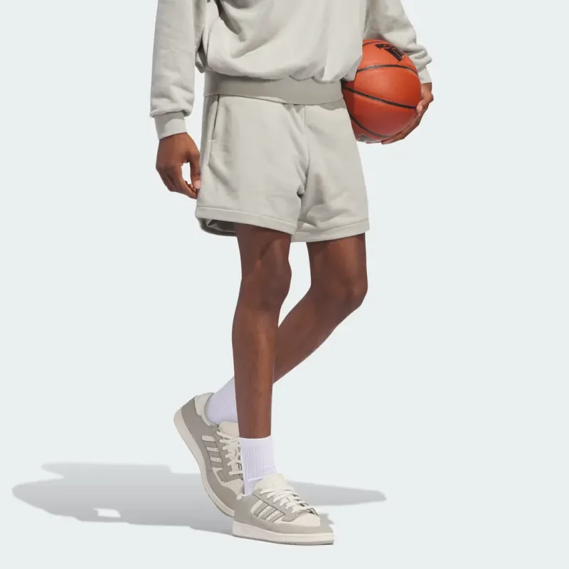 Adidas THE 2024 COLLECTION Basketball Shorts Unisex Sesame Seeds Earth Tone-1