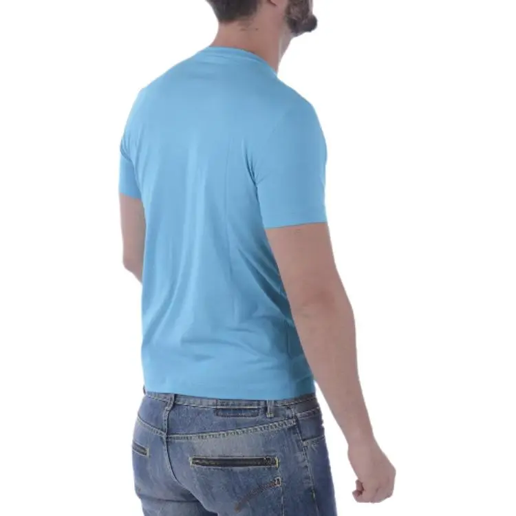 EMPORIO ARMANI T Shirt Men's Light Blue-2