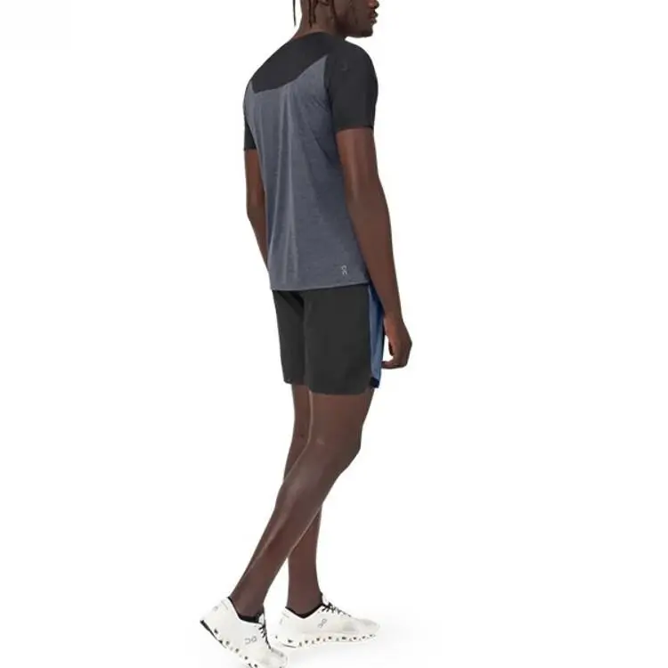 On T Shirts Men Black/Dark Gray-2