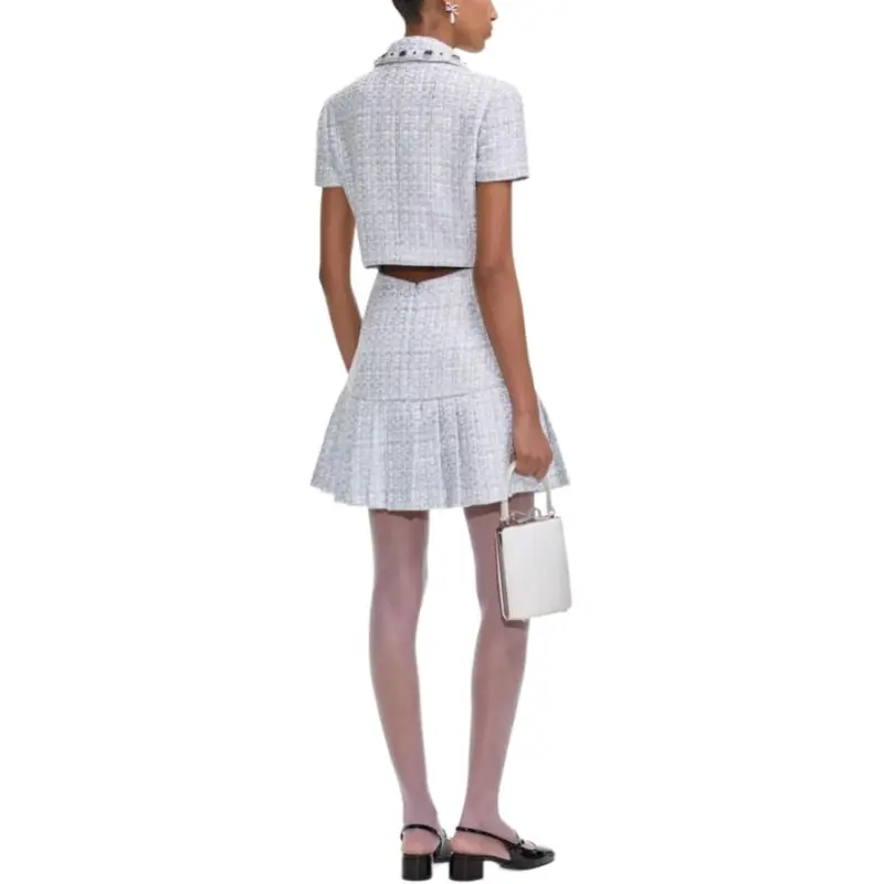 Self portrait Bouclé Mini Dress-1