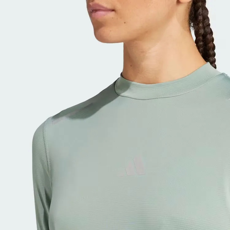Adidas Free Shipping With AdiClub Ultimate Running Reflective Long Sleeve Tee-5