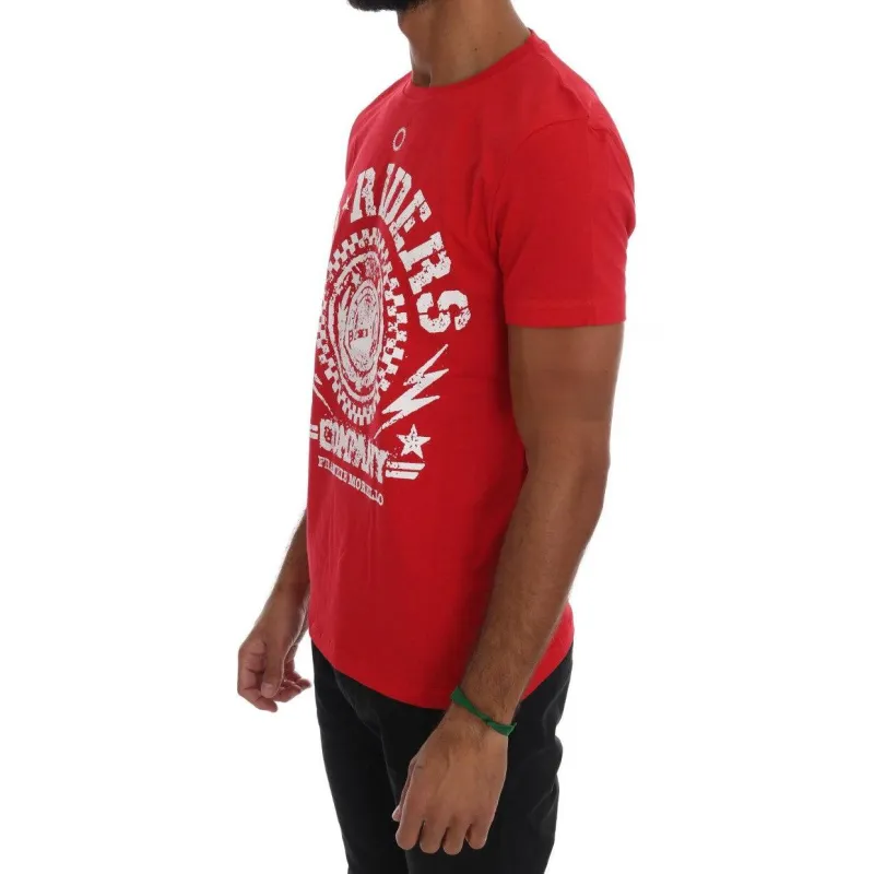 Frankie Morello T-Shirt Men's Red-2