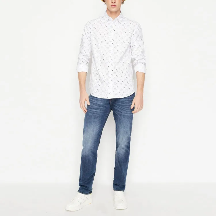 ARMANI EXCHANGEAE Shirt Men's White-1